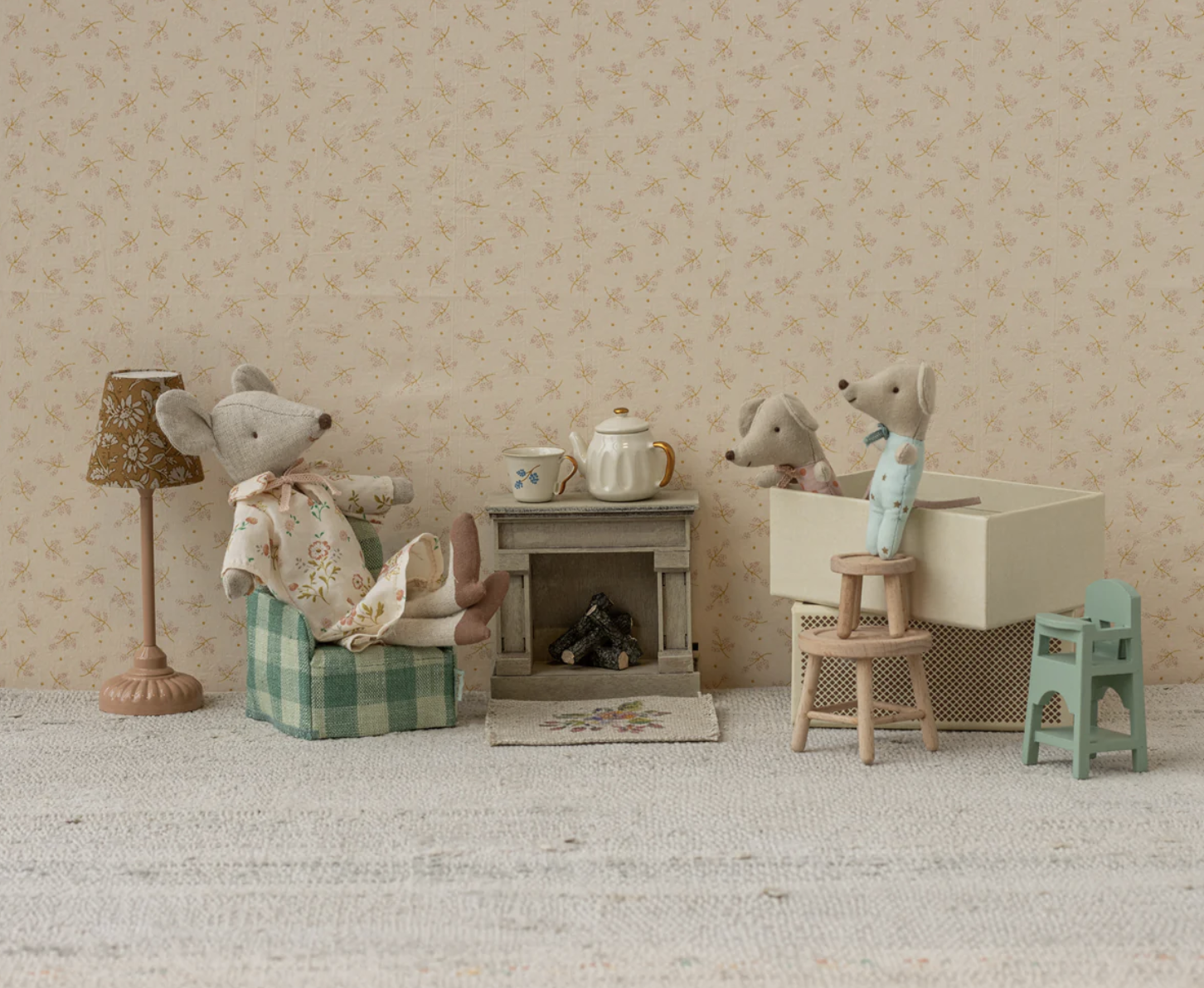 Maileg Twins, Baby mice in matchbox 17-5000-00 