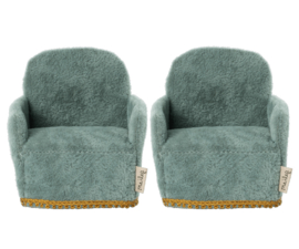 Maileg Chair, Mouse 2 pack 11-1408-00