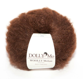 DollyMo "Woolly" Mohair nr. 6008  Dark Brown