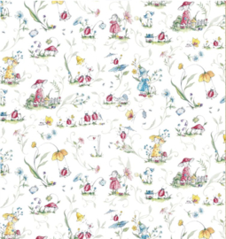 Acufactum Cotton Fabric Meadow Festival 3523-971