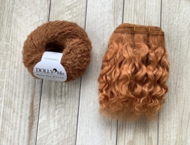 DollyMo Mini mohair bouclé "Cinnamon" Nr. 8010