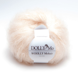 DollyMo Woolly Mohair nr. 6017 "Pale Blonde" Nieuw!