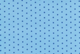 Westfalen Velour Nicki Polka Dot Light Blue Blue