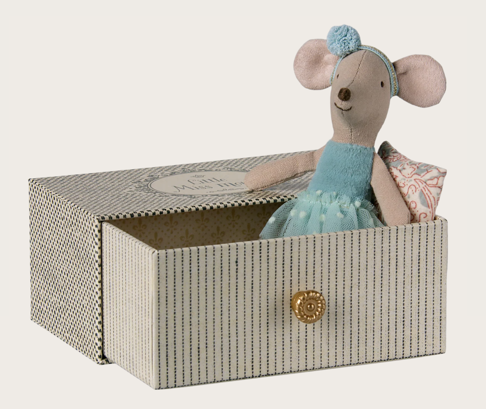 Maileg Dance mouse in daybed, Little sister 17-5104-00 New!