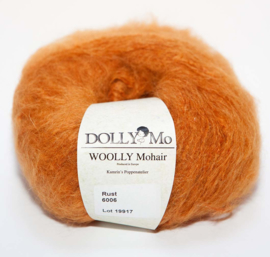 DollyMo "Woolly" Mohair  Nr. 6006 Rust