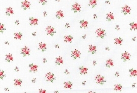 Westfalen Cotton Prinzessin Weiß mit Rosen