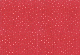 Westfalen Babycord Polka Dot Red White