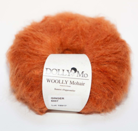 DollyMo "Woolly" Mohair  no. 6007 Ginger