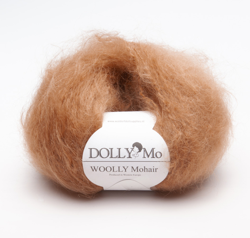 DollyMo Woolly Mohair no. 6013 "Cinnamon" Nieuw!