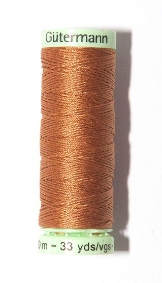 Gütermann Extra Strong Thread 30 meters Brown no. 448, Gütermann Sewing  Threads
