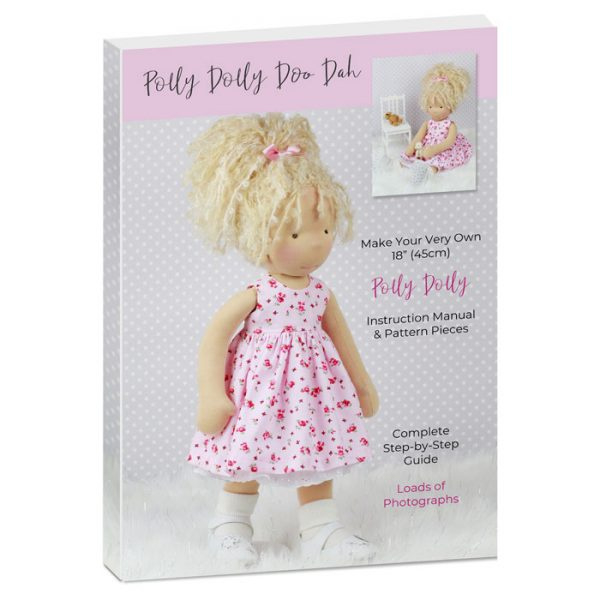 Sewing Pattern Book for Polly Dolly 45 cm Nieuw!