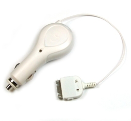 Autolader voor Apple iPod / iphone 4 met USB