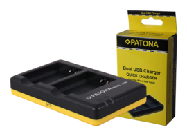 Patona USB Dual Quick Charger Accu Canon LP-E10 LPE10