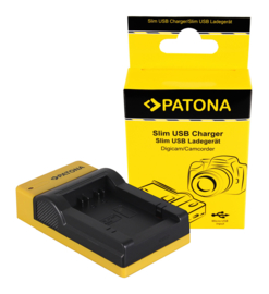 Compact Patona oplader v. accu Panasonic DMW-BMB9E