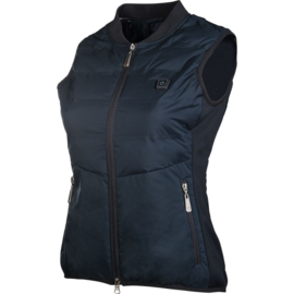 bodywarmer Comfort met verwarming donkerblauw  met powerbank