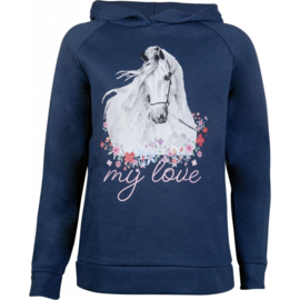 Hoody / sweater horse spirit blauw