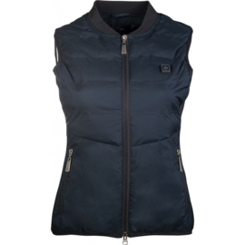 bodywarmer Comfort met verwarming donkerblauw  met powerbank