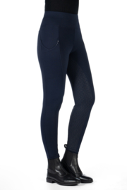 winterrijlegging Cosy II zwart fleece gevoerd met siliconen zitvlak Kind