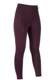 Winter rijlegging Cosy II Wijnrood met fleece gevoerd met silliconen zitvlak