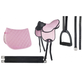 shetland zadel set rose