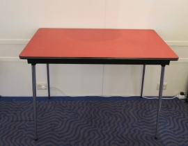 Tafel formica rood