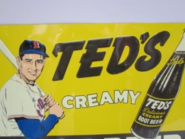 Reclamebord Ted`s rootbeer