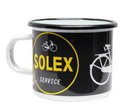 Emaille beker Solex