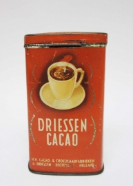 Blik Driessen cacao