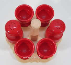 Eierset Emsa rood