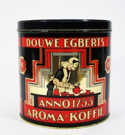 Blik Douwe Egberts groot jaren 60