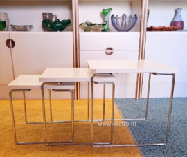 Bijzettafeltjes Brabantia wit