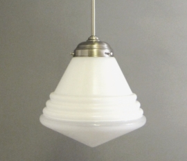 Hanglamp Luxe Schoollamp L met lichtvenster