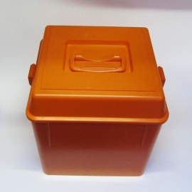 Opbergbox oranje