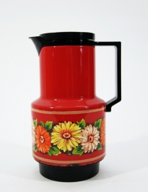 Thermoskan Flower rood
