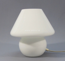 Tafellamp Paddestoel wit