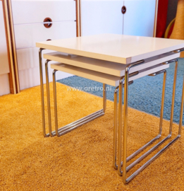 Bijzettafeltjes Brabantia wit