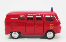 Modelauto VW bus T1 Brandweer  1:34