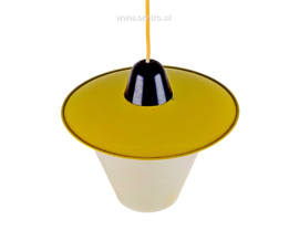 Hanglamp Philips wit geel zwart