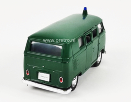 Modelauto VW T1 Polizei groen 1:34