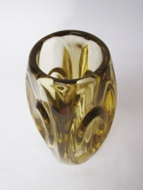 Art Deco Vaas amber