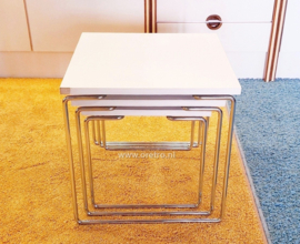 Bijzettafeltjes Brabantia wit