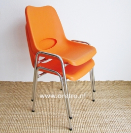 Stoelen SW Design England oranje