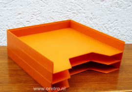 Lp houders Discofoon oranje