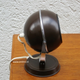 Wandlamp bolspot bruin