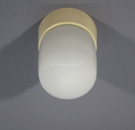 Plafondlamp glas tube klein