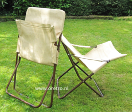 Tuinstoel campingstoel canvas