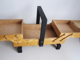 Houten naaibox