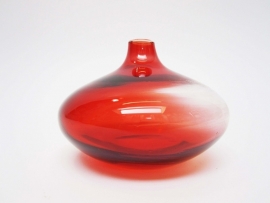 Vaasje glas rood