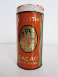 Blik de Gruyters cacao