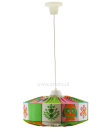 Hanglamp kinderlamp stof dieren